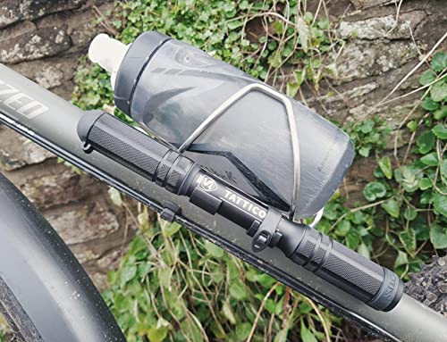 SILCA Mini Bike Pump – Frame Mount Bicycle Pump with Expandable Hose and Lever Lock – Lightweight and Mountable to Gravel, Mountain, and Road Bicycles - style: Tattico