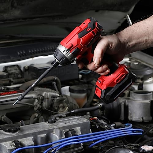 ARES 70642 8mm Magnetic Impact Nut Driver | Impact Grade Nut Setter with Industrial Strength Magnet - size: 8mm Magnetic Impact Nut Driver