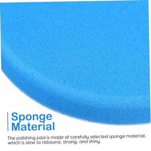 5 Pcs Buffing Pads for Car Detailing Compatible with Dual Action and Pneumatic Polishers Versatile Polishing Tools with Selected Sponge Material for Scratch Removal and Waxing