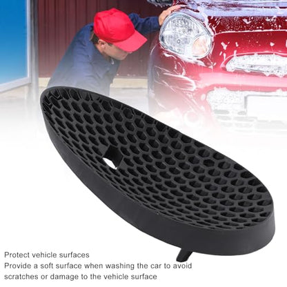 Efficient and Rugged Car Wash Bucket Insert for Dirt and Sediment Separation, Ideal for Auto Detailing (Black) - color: Black
