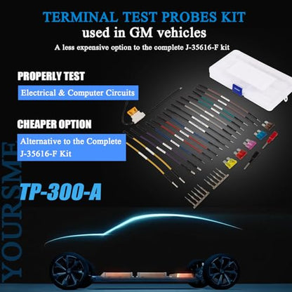 TP-300-A Terminal Test Probes Kit Fit for GM Vehicles - an Affordable Alternative to EL-35616-300-A, 35616, J-35616