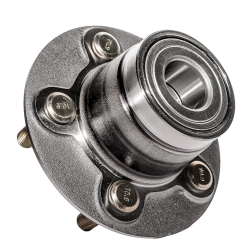 Detroit Axle - 2 Rear Wheel Bearing and Hubs Assembly with 5-Lug for Chrysler Sebring 1996-2005, Cirrus 2000 & Dodge Stratus 1995-2006 & Plymouth Breeze 1996-2000 [Non-ABS] - style: 512154 x2/Pair