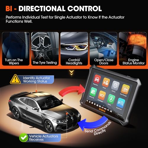 OTOFIX D1 Lite 2026 Bidirectional Scan Tool, Wireless Diagnostic Scanner | 2-Year Free Update, 38+ Services, FCA SGW, CANFD & DoIP, All System Diagnoses, ABS Bleeding, Auto VIN, for 99.99% of Cars