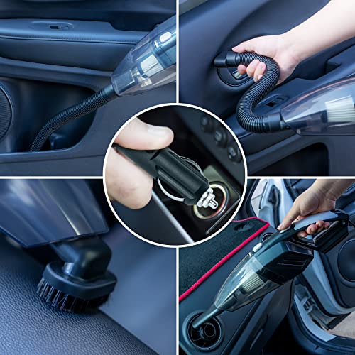 20Pcs Car Cleaning Wash Kit Interior Detailing Cleaner Kit with High Power Handheld Vacuum, Brush Set, Windshield Tool, Duster, Towels, Complete Car Care Tools, Blue - color: Blue, size: 20Pcs