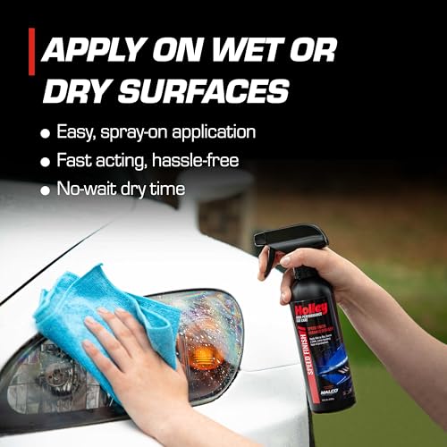 Holley Speed Finish - Ceramic Detailing Spray - High-Performance Car Care, Fast Acting, Quick Drying - Spray on Any Vehicle Surface to Repel Water and Protect Paint - 16 oz. - color: Ceramic Detail Spray, size: 1-Pack