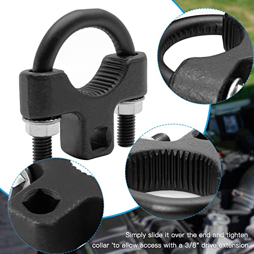 Jiozermi Universal Inner Tie Rod Removal Tool, 3/8" | Tie Rod End Removal, Inner Tie Rod Removal and Installation - size: 9.5 mm