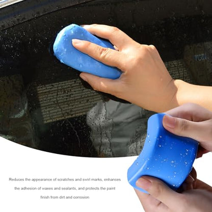 4 PCS Car Clay Bars, 100g High Grade Flexible Claybar with Washing and Adsorption Capacity, Specialized No Scratch Clay Bars Magic Cleaner for Car Bus RV Boat Detailing