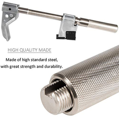 E-cowlboy 7402 Universal Outside Thread Chaser Repair Tool for 1-1/4” to 5” O.D. with 216884 Standard Thread 6 Dies Set