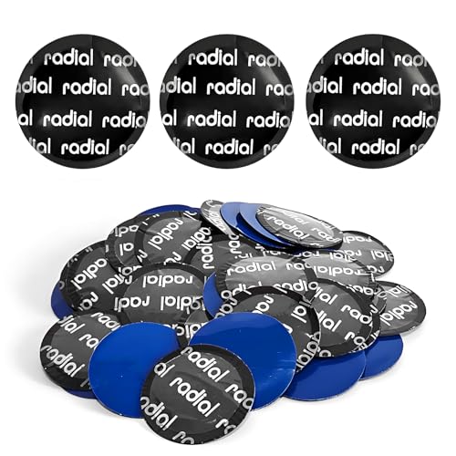 wuyaoyao 36PCS Tire Patch Kit, Dia. 3.11" (79mm) Tubeless Patches | Round Natural Rubber Tyre Patches for Fast Repair, Heavy Duty Cold Patch for Car Truck Motorcycle Bike Inner Tires - size: 79mm-36PCS