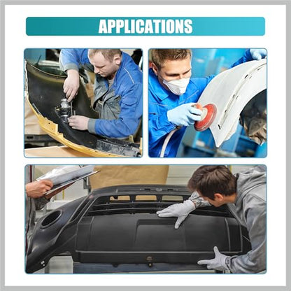 5PCS Welding Mesh Plastic Reinforcing Stainless Steel Wire Mesh Screen for Thermoplastic Repairs Welding Kit for Bumper Kayak Window Screen Mesh Fireplace Net Replacement Car Parts