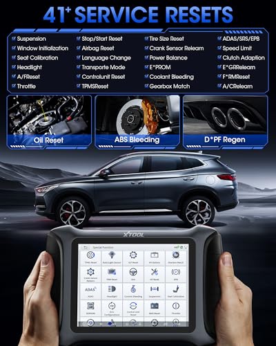 XTOOL IP900BT ECU Coding OBD2 Scanner, ADAS Calibration Diagnostic Tool | AI-Assisted Wireless Scan Tool, 3-Y Fr ee Update, 41+Reset, 4000+ Bidirectional Control, FCA/CAN FD/DoIP, PMI