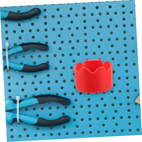 Plastic Cylindrical Spray Bottle Holder for Pegboard Wall-Mounted Car Wash Tool Organizer with Anti-Slip Surface Space-Saving Storage Rack for Sprayer Kettles and Polishers