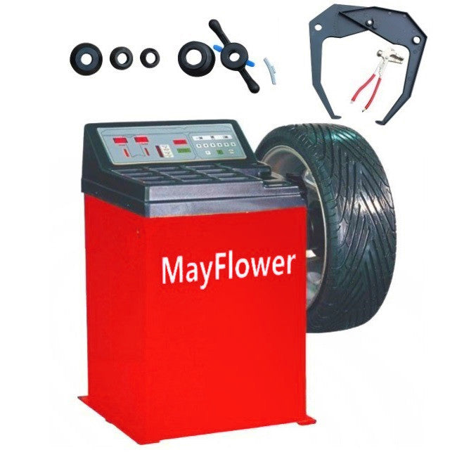 MAYFLOWER - 3.0 HP Automatic Tire Changer Wheel Balancer Combo 980 800 with 300 Assist Arm