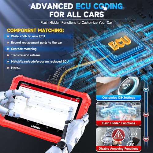 LAUNCH X431 PRO Star Bidirectional OBD2 Scanner with ECU Coding | Full-system diagnostics with 38+ service functions, CAN FD, DoIP and FCA AutoAuth coverage for compatible vehicles.