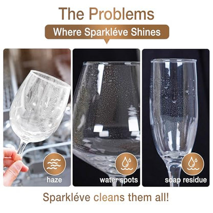 Home Glassware Polisher, World's First Affordable Spinning Glass Polisher, 600 RPM Dries, Polishes, All Glasses, Wet Glass and Spin For Sparkling Glassware, Champagne, Premium Painted - color: Champagne