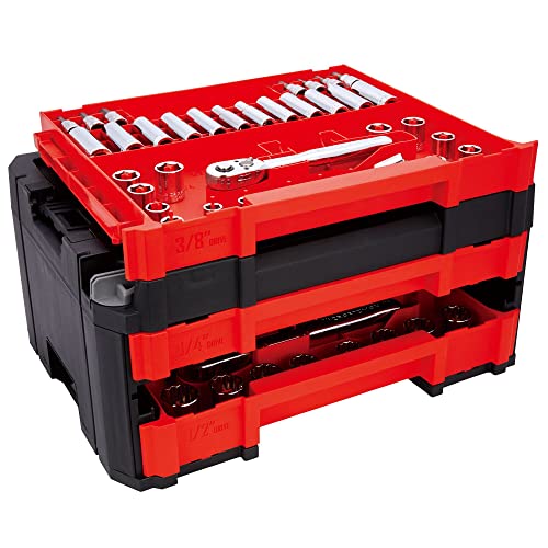 CRAFTSMAN Mechanics Tool Set, 230-Piece Hand Tool and Socket Set with 3-Drawer Tool Box (CMMT45305) - style: 230 Piece Set