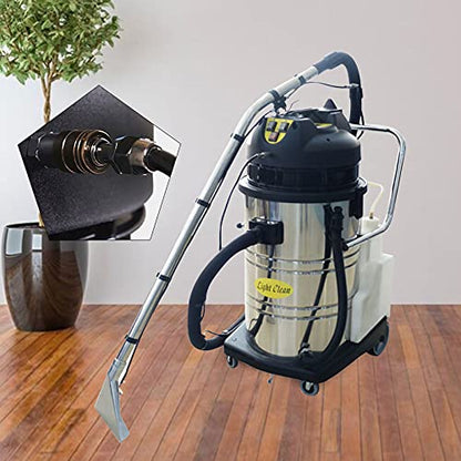 Commercial Carpet Cleaner 60L Multi-Purpose Carpet Extractor Upholstery 3 in 1 Portable Carpet Cleaner Wet Dry Vacuum Cleaner Floor Cleaning Machine - size: 60L Carpet Cleaner