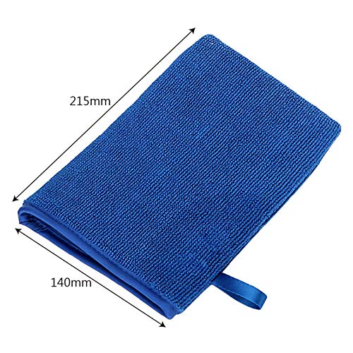 Car Clay Mitt,21.5cmx14cm Detailing Clay Bar Cleaner Microfiber Auto Wash Bar Cleaning Tool Detailing Polishing Clay Bar - size: #A