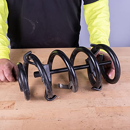 OEMTOOLS 37200 Coil Spring Compressor, Compress Coil Springs on All Passenger Trucks & Autos, Safety Tool for Installing & Removing Coil Springs, Fits Most Macpherson Coil Springs