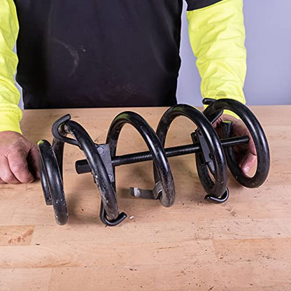 OEMTOOLS 37200 Coil Spring Compressor, Compress Coil Springs on All Passenger Trucks & Autos, Safety Tool for Installing & Removing Coil Springs, Fits Most Macpherson Coil Springs