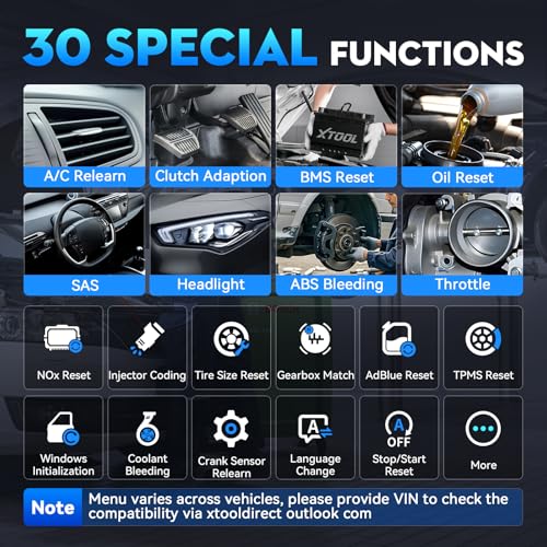 XTOOL D6S OBD2 Scanner Diagnostic Tool, 2026 Car Scanner with 30 Resets, All System Scan Tool with FCA & CAN FD, ABS Bleed, Gearbox Match, Crank Sensor Relearn, Lifetime Update, Upgraded of D5S