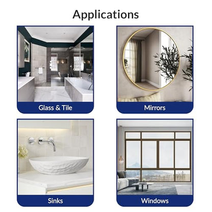 Unelko Invisible Shield Glass and Surface Coating 32oz, Liquid Glass Protection Coating for Mirrors, Tiles, Windshields, Solar Panels, and More, Glass Surface Protector and Sealant Spray