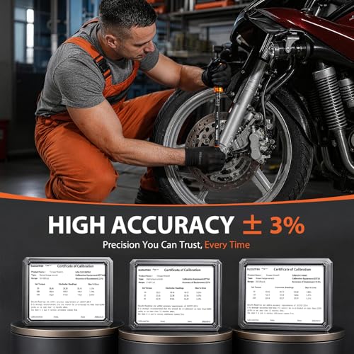 SUZUME 6PCS Torque Wrench Set 1/2 3/8 1/4 Inch Drive Click ±3% Accuracy | 10–170 Ft.lb, 5–45 Ft.lb, 20–220 In.lb, Dual-Direction, 3 Extension Bars Dual-Scale for Car,Moto,Truck,Spark Plug,Bike Repair - size: 10-170Ft.Lb,5-45Ft.Lb,20-220In.Lb, style: 1/2 3