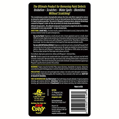 Meguiar's G17216 Ultimate Compound - 15.2 oz. - 2 Pack