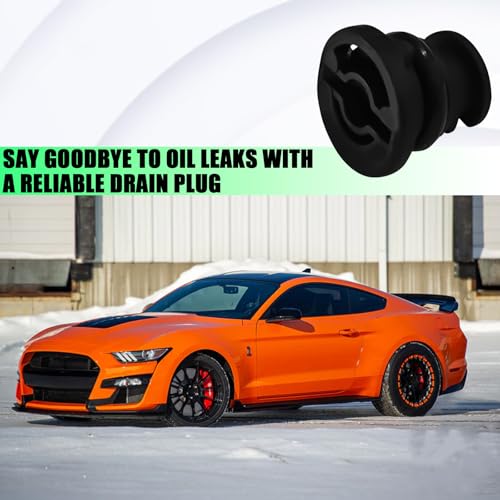 6PCS Car Engine Oil Drain Plug with Oil Drain Plug Removal Tool, OEM#06L103801 Oil Drain Plug Repair Kit, Oil Pan Drain Plug Compatible with Volkswagen, Audi, Seat Golf Passat