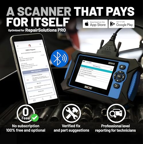 Innova SDS43 OBD2 Scanner Diagnostic Tool - Bidirectional Tablet Scanner for Engine, ABS, SRS, Transmission - Compatible with Most Vehicles