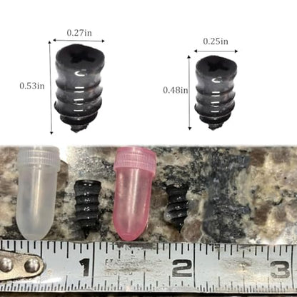 Tire Plugs Nails Screw in Tire Repair Screws Kit with Screwdriver 2 Size - size: 2 Size 60 Count