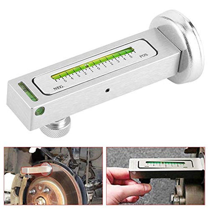 Tbest Wheel Alignment Kit,Adjustable Strong Magnetic Level Gauge Four Wheel Positioner Camber Castor Angle Measure Checking Aid Tool Camber Castor Alignment Magnetic Gauge