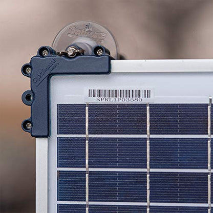 Optimate Solar Duo 10W Travel kit, TM522-D1TK, 6-Step 12V / 12.8V 0.8A Weatherproof Solar Battery Saving Charger & maintainer - style: OptiMate Solar DUO 12V / 12.8V charge controller with 10W Solar Panel (Travel Kit)