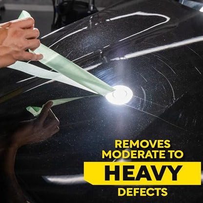 Meguiar’s Mirror Glaze Bundle, Polishing Compound Kit —Includes Ultra-Cut Compound And Ultra-Finishing For Scratch-Free Exterior Gloss; For Car Paint On Cars, Trucks & Suvs