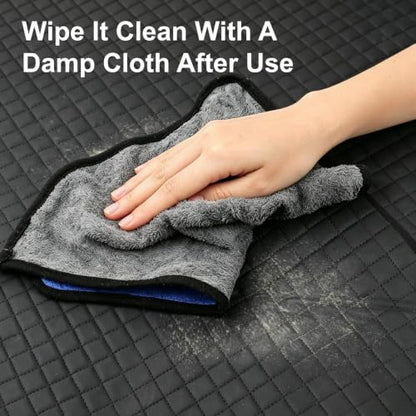 Rolling Creeper Mat, Upgraded Heavy-Duty Thick Reinforced | 2.5Lbs, for Low Clearance, Foldable, Under Car Repair, Portable Storage Bag, Portable Mechanics Mat, Cool Gifts, 60"x28"