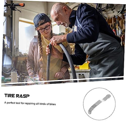 Ciieeo Durable Tire Rasp File Tool for Bike Repair Lightweight Tire Patch Kit and Buffer for Inner Tube Fixing and Puncture Repairs