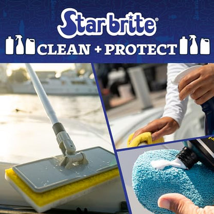 STAR BRITE Ultimate Carpet Clean With PTEF, High-Performance Cleaner | Foaming action lifts dirt, dissolves oily stains, grease and fish blood, deodorizes, polymer coating repels UV rays