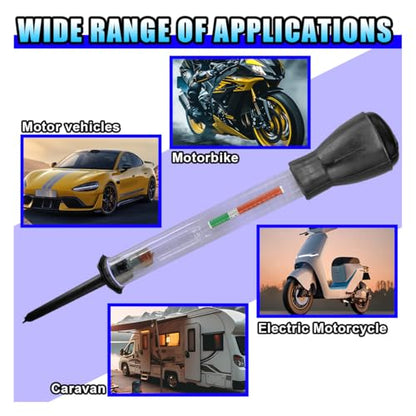 Car Battery Density Tester, Precision Automotive Batteries Electrolyte Hydrometer, Vehicle Batteries Fast Detection and Repairing Tool for Golf Cart, Deep Cycle Battery (1PC) - size: 1PC
