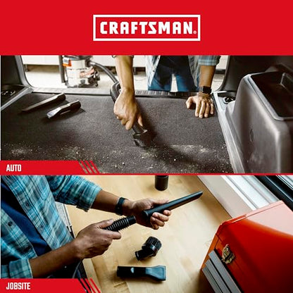 CRAFTSMAN CMXZVBE38662 1-1/4 in. Car Cleaning Wet Dry Vac Attachment Kit - size: Car Cleaning Kit