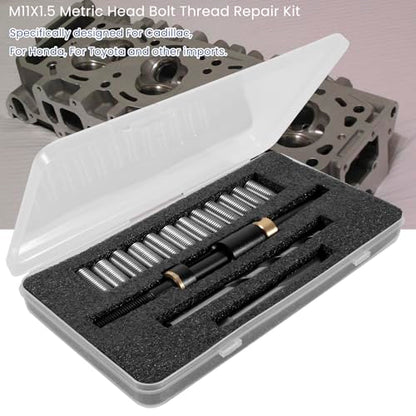 M11 x 1.5 Head Bolt Thread 35119S Head Bolt Thread Repair Kit for Toyota for Cadillac for Honda