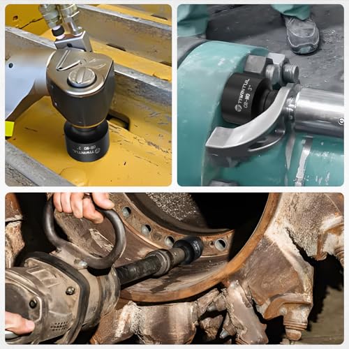 3" Impact Socket 1" Drive, 6 Point Design CR-MO for Fleet Oilfield | Large Impact Socket, ANSI Certified, Heavy Duty Socket 1 Inch Drive for Construction & Industrial Repair - size: 3"(1 PCS)