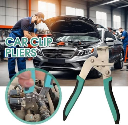 Car Clip Pliers and Disassembly Tools, New Efficient Multi-Functional Automotive Snap Pliers,Easy to Remove Fasteners, Clips, Buckles, and Rivets, Open The Panels Effortlessly Without Damage (1PCS)