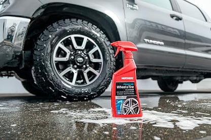 Mothers Foaming Wheel & Tire Cleaner, 1 Gallon (05902) | Foaming Action Lifts Brake Dust & Grime, Safe for Factory-Coated Wheels, Restores, Cleans, Finishes Fast, Spot-Free Rinse - size: 128 Ounce (Pack of 1)