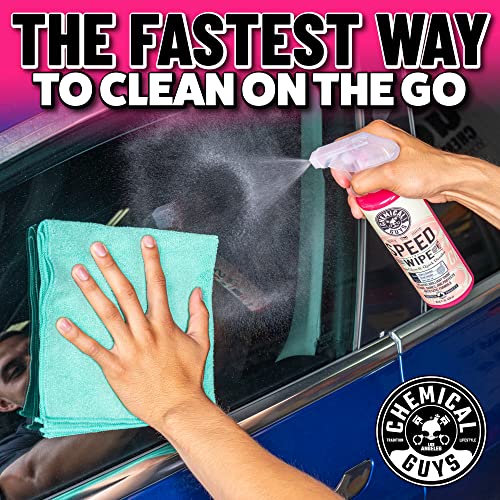 Chemical Guys WAC_202_1602 Speed Wipe Spray Gloss & Quick Detailer, Great for Cars, Trucks, SUVs, Motorcycles, RVs & More, Cherry Scent, 16 oz (2 Pack) - size: 16 Fl Oz (Pack of 2)