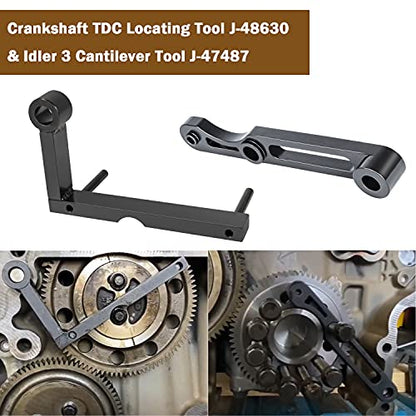 DD15 Timing Tool Engine Brake Adjustment Tool/Engine Barring Tool/TDC Locating Pin/Fuel Line Socket/Idler 3 Cantilever Tool/Crankshaft TDC Locating Tool/Camshaft Timing Tools for Detroit Diesel DD15