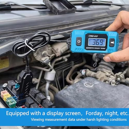 Automotive Circuit Fault Probe Tester, CNBJ-611 Car Circuit Tester, Automotive Fuse Tester Max 48V, Circuit Fault Test Tool, Blade Fuse with 23A 12V Battery (2 PCS) - color: 2 PCS