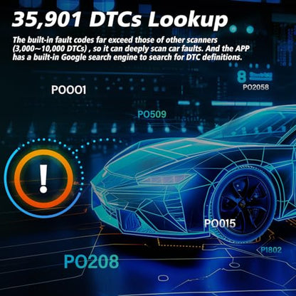 ZMOON ZM301 OBD2 Scanner Diagnostic Tool, Car Code Reader Scan Tools | Enhanced Check Engine Light Clear, Universal OBDII EOBD System Auto Reader for All Vehicles After 1996