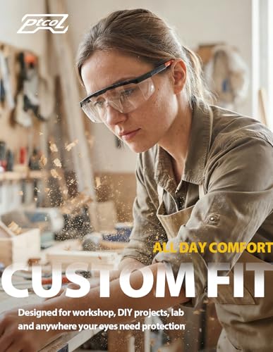 Safety Glasses 4 Pack Anti Fog, Clear Lens, ANSI Z87.1, UV Protection, Impact Resistant Protective Eyewear Over-spec for Work & Outdoor - color: Clear
