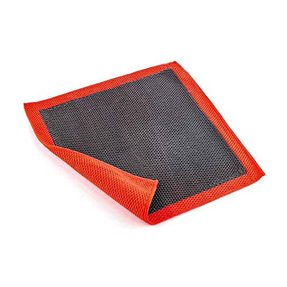 P&S Reset Clay Decontamination Towel – Fine Grade Clay Towel for Car Paint, Removes Fallout, Overspray & Rail Dust, Enhances Gloss & Sealant Bond, 12" x 12
