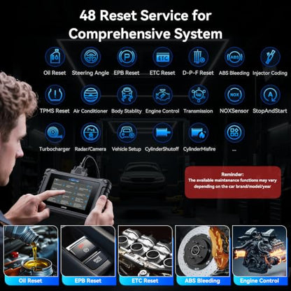 UR400 Bidirectional Diagnostic Tool for German Cars, All System, 48 Reset +39 Services, 500+ Sub-Functions, 4000+Active Test Items, CAN-FD Supported, Lifetime Free Update